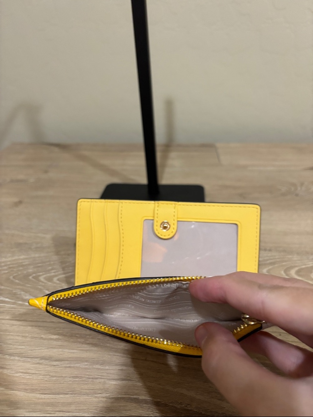 kate spade Yellow & Blue Floral Zip Wallet - Picture 6 of 6